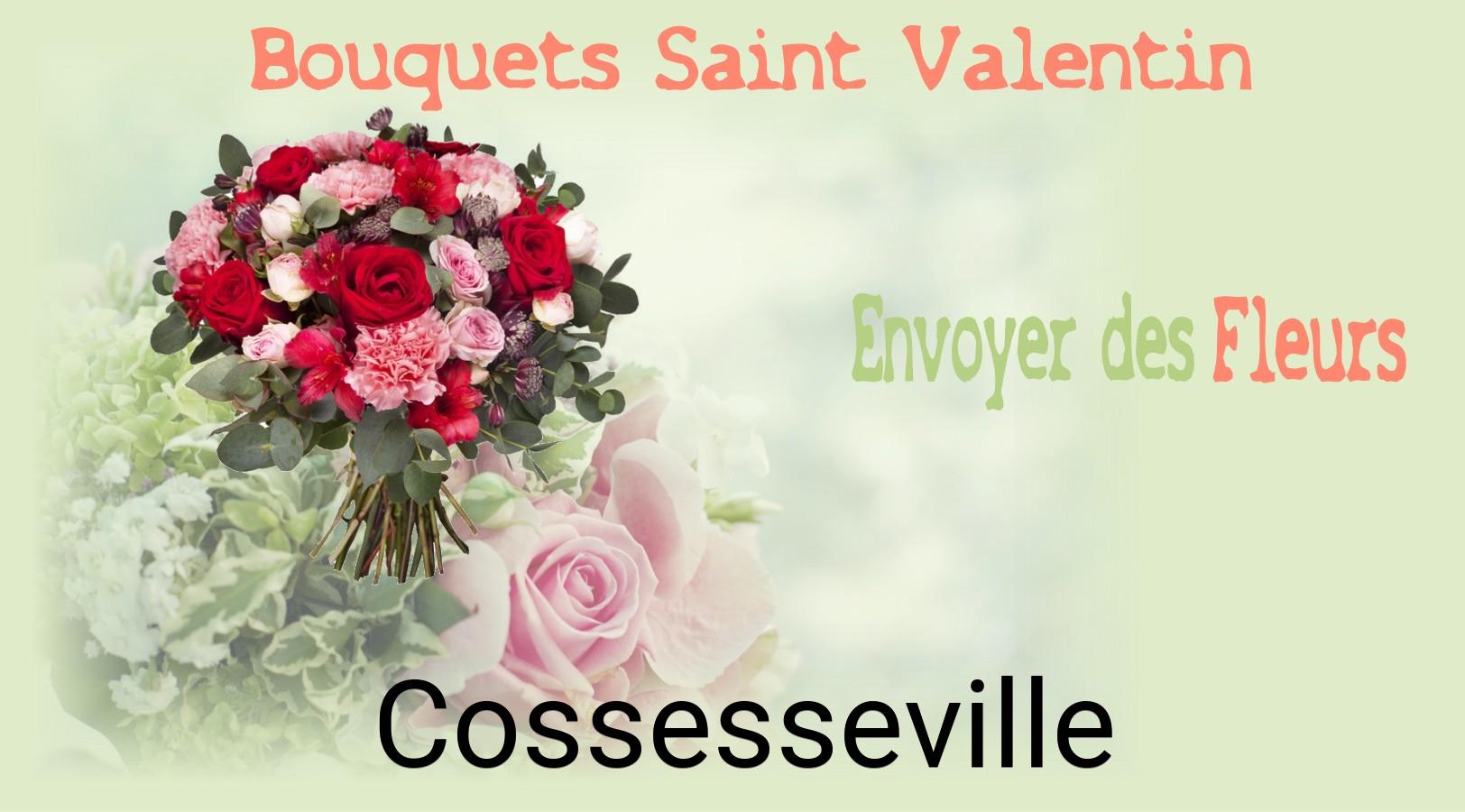 Roses de Saint-Valentin livrées à Cossesseville